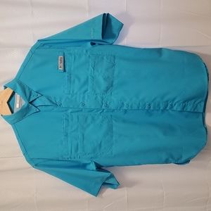 Columbia Tamiami II Men's XS S/S Gulf Stream